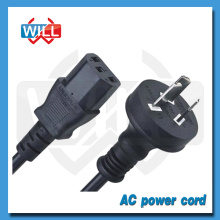 Factory Wholesale female end type AU power cord with IEC C13 C14